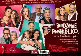 Rodzinne Piekiełko - premiera spektaklu w gwiazdorskiej obsadzie! 2024 (Radomska Orkiestra Kameralna) - bilety