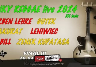 PUNKY REGGAE live 2024, czyli 20 koncertów na XX-lecie trasy!!! (Klub STUDIO) - bilety