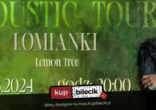 Maciek Balcar - Acoustic Tour (Lemon Tree) - bilety
