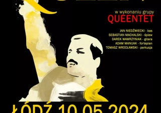 Muzyka zespołu Queen w wykonaniu grupy QUEENTET - ŁÓDŹ - Klub Scenografia - 10 maja 2024! (Klub Scenografia) - bilety