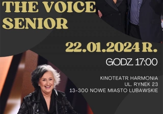 KONCERT GWIAZD THE VOICE SENIOR (Kinoteatr Harmonia) - bilety