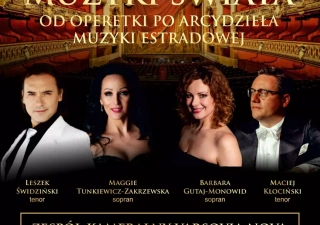 GALA MUZYKI ŚWIATA opera, operetka, musical, estrada (Miejski Ośrodek Kultury) - bilety