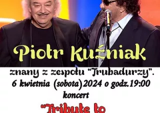 Piotr Kuźniak - Tribute to Krzysztof Krawczyk | Szczecin (Willa Sorrento) - bilety