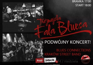 Blues Connections & Kraków Street Band (Klub Muzyczny Parlament) - bilety
