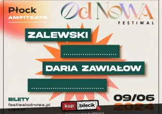Od Nowa: Zalewski | .... | Daria Zawiałow | .... (Amfiteatr) - bilety