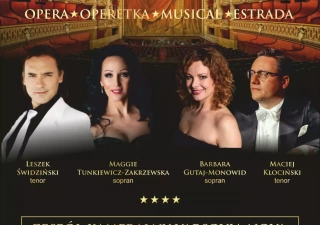 koncert, operetka, musical, film, sopran, trasa koncertowa, gala muzyki świata, gala operetkowa (Centrum Kultury) - bilety