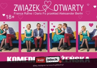 Najlepsza komedia małżeńska (NOWA DEKADENCJA Szczecińskie Centrum Kultury - Scena Dekadencja) - bilety
