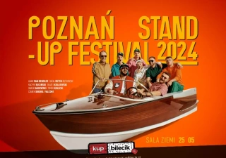 Poznań Stand-up Festival™ 2024 (Sala Ziemi Poznań Congress Center) - bilety