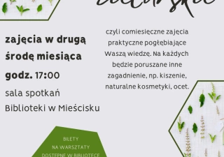 "WARSZTATY ZIELARSKIE" (Gminna Biblioteka Publiczna im. Czesława Chruszczewskiego) - bilety