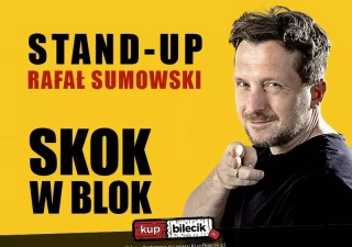 Rafał Sumowski w programie "Skok w blok" + open mic (Pub 107) - bilety