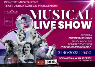 Koncert musicalowych przebojów (Centrum Kultury i Sportu w Pruszkowie - Sala Widowiskowa) - bilety