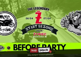 Before DJ Party - rozpoczęcie sezonu motocyklowego 2024 (Piwiarnia Żywiecka) - bilety