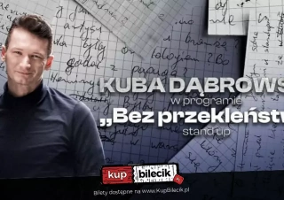 Kuba Dąbrowski w programie pt. "Bez przekleństw" (Cafe Noir) - bilety