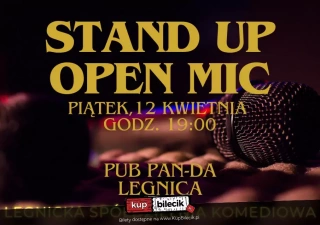 Stand Up Open Mic (Pub Pan-Da) - bilety