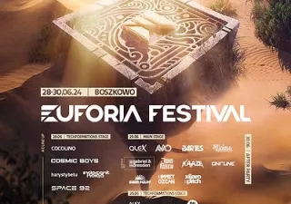EUFORIA FESTIVAL 2024 (Plaża Główna Boszkowo) - bilety