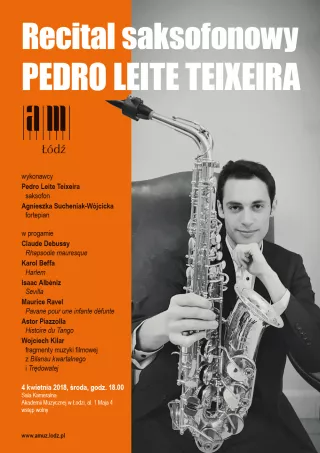 Recital saksofonowy Pedro Leite Teixeira