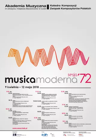 72. sesja Musica Moderna