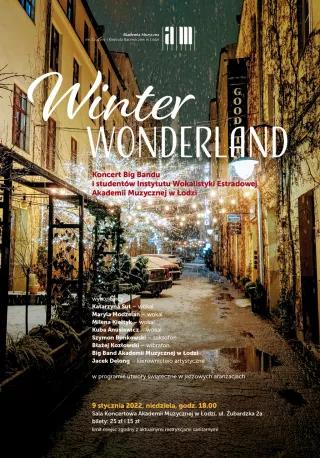 Winter Wonderland. Koncert Big Bandu i studentów Instytutu Wokalistyki Estradowej