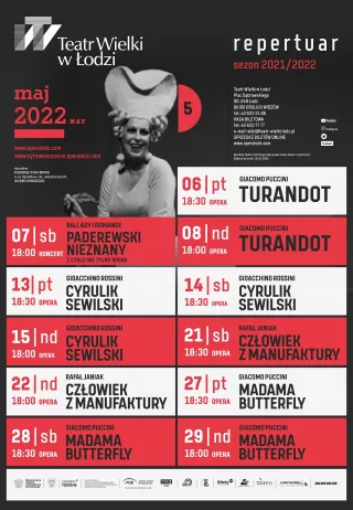Teatr Wielki w Łodzi | maj 2022