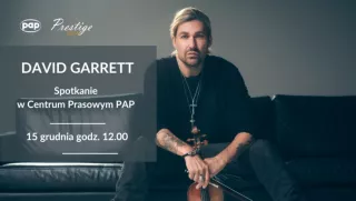 Serwis online PAP MediaRoom: Spotkanie ze światowej sławy skrzypkiem Davidem Garrettem w PAP
