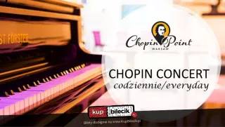 Nastrojowy wieczór z muzyką Chopina (Chopin Point Warsaw (Dom Literatury)) - bilety