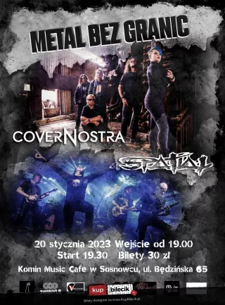 Metal bez granic! (Komin Music Cafe) - bilety