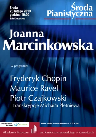 Środa Pianistyczna - Joanna Marcinkowska