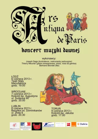 Koncert Ars Antiqua de Paris