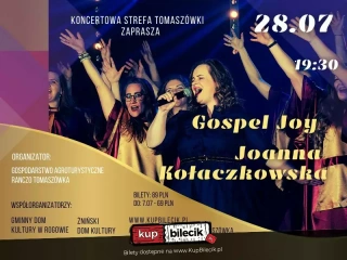 Koncert Gospel Joy i Joanna Kołaczkowska (Ranczo Tomaszówka) - bilety