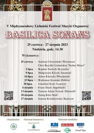 W Licheniu zainaugurowano Festiwal „Basilica Sonans”