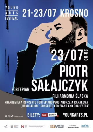 Prawykonanie „Denudation – concerto for piano and orchestra” Andrzeja Karałowa podczas Young Arts Festival 2023