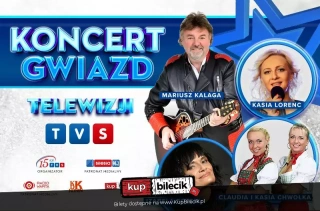 Trasa koncertowa z okazji 15-lecia Telewizji TVS (Miejski Ośrodek Kultury) - bilety