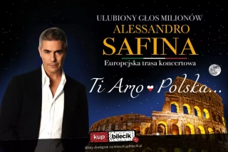 Pierwsza niezapomniana trasa koncertowa Alessandro Safina! (Hala Łuczniczka) - bilety