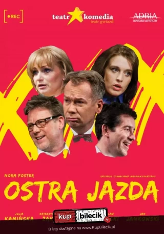 Komedia w gwiazdorskiej obsadzie! (Scena Teatralna NOT) - bilety