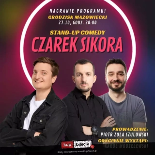 Czarek Sikora z programem: "Do startu start" (Emcztery) - bilety