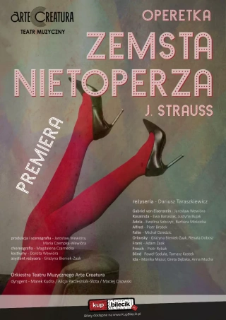 Arte Creatura Teatr Muzyczny zaprasza na genialną operetkę (Centrum Kulturalno-Edukacyjne w Czerwionce-Leszczynach) - bilety
