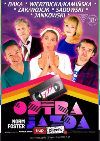 Gorący spektakl w gwiazdorskiej obsadzie (MOKSiR Sala Teatralna) - bilety