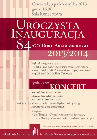 Inauguracja Roku Akademickiego 2013/2014