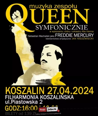 QUEEN SYMFONICZNIE (Filharmonia Koszalińska) - bilety