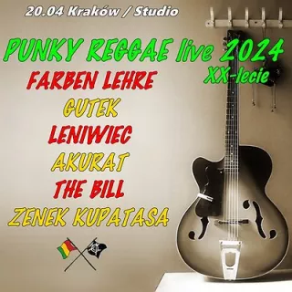 PUNKY REGGAE LIVE 2024 | KRAKÓW (Klub Studio) - bilety