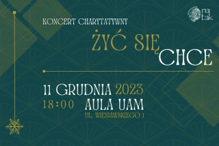 "Żyć Się Chce" - koncert charytatywny (Aula Uniwersytecka w Poznaniu) - bilety
