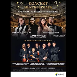 Koncert Muzyki Świata | Od operetki po hity muzyki estradowej (Miejski Dom Kultury w Wołominie) - bilety