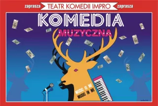 Komedia muzyczna, czyli historia pewnego zespołu (Teatr Komedii Impro w Łodzi - Scena OFF Piotrkowska) - bilety