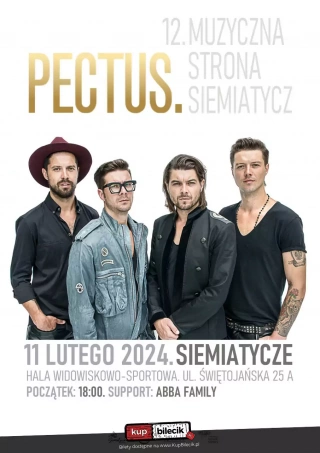 Pectus 12. Muzyczna Strona Siemiatycz (Hala Widowiskowo-Sportowa) - bilety