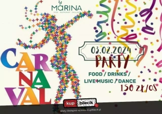 Carnaval Party w Marinie - Zabawa Karnawałowa z muzyką na żywo !!! (Marina Solna) - bilety