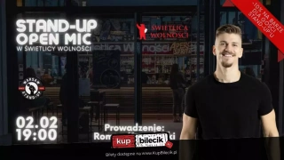 Stand-up Open mic - Warsaw Stand-up x Roman Kostelecki (Świetlica Wolności) - bilety