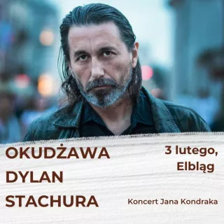 Okudżawa / Dylan / Stachura - koncert Jana Kondraka (Mjazzga) - bilety