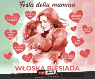Festa Della Mamma - Włoska biesiada z okazji Dnia Mamy (Pałac Balcerowo, Letnia Sala Koncertowa) - bilety