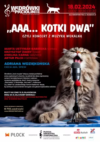 WĘDRÓWKI PO PIĘCIOLINII (Sala koncertowa PSM w Płocku) - bilety