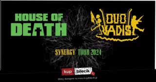 House Of Death & Quo Vadis - Synergy Tour 2024 (Klub Buda) - bilety